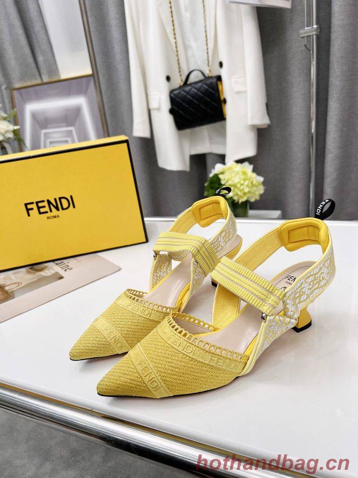 FENDI Shoes FDS00036 Heel 5.5CM