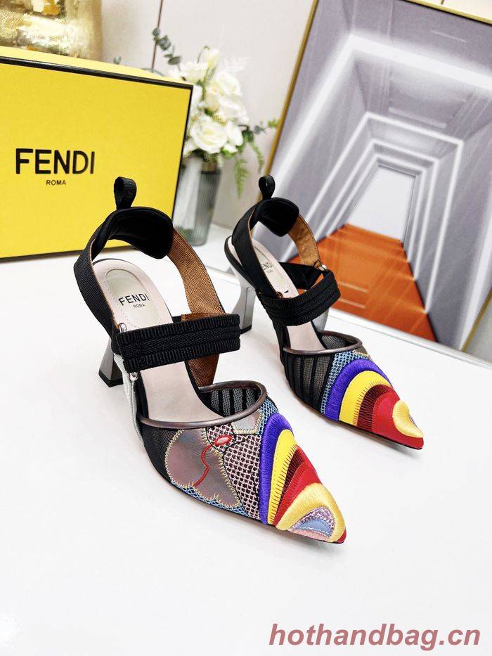 FENDI Shoes FDS00051 Heel 8.5CM