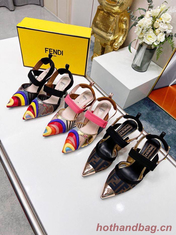 FENDI Shoes FDS00051 Heel 8.5CM