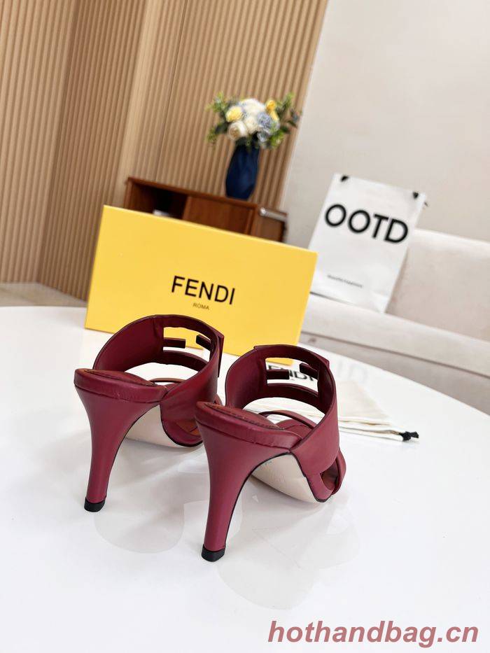 FENDI Shoes FDS00052 Heel 8CM