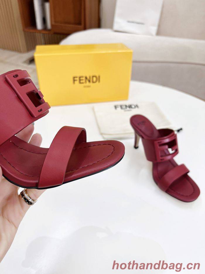 FENDI Shoes FDS00052 Heel 8CM