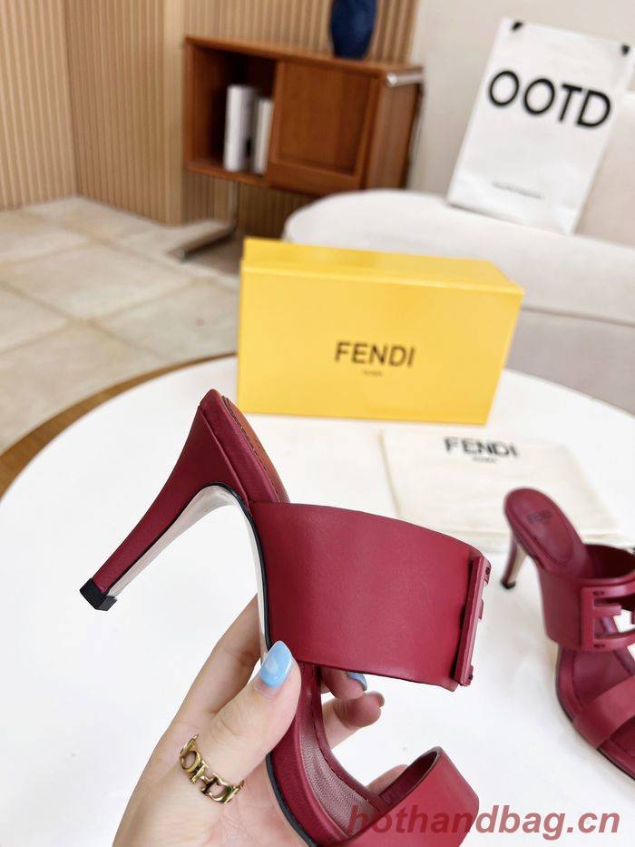 FENDI Shoes FDS00052 Heel 8CM