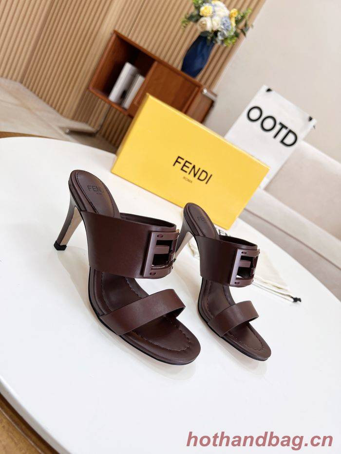 FENDI Shoes FDS00053 Heel 8CM