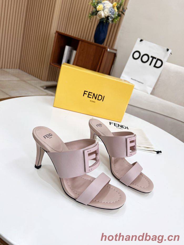 FENDI Shoes FDS00056 Heel 8CM