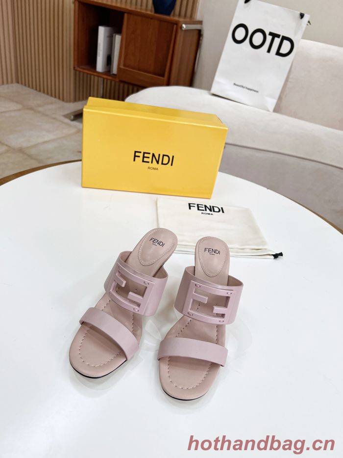 FENDI Shoes FDS00056 Heel 8CM