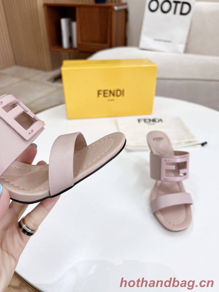 FENDI Shoes FDS00056 Heel 8CM