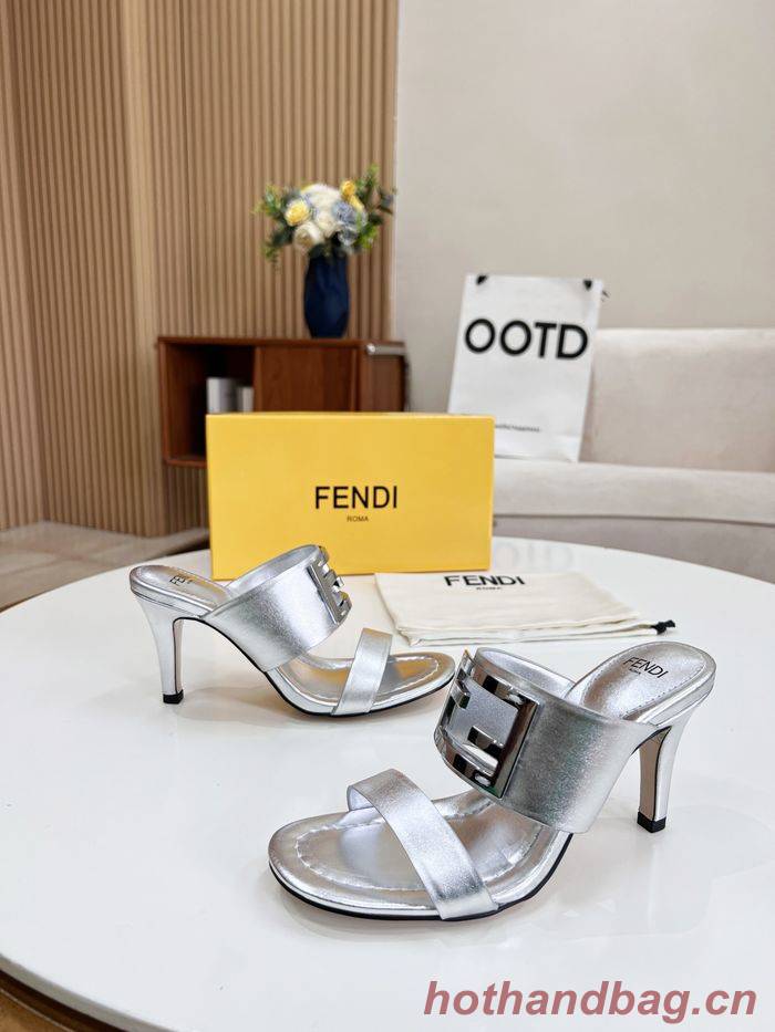 FENDI Shoes FDS00057 Heel 8CM