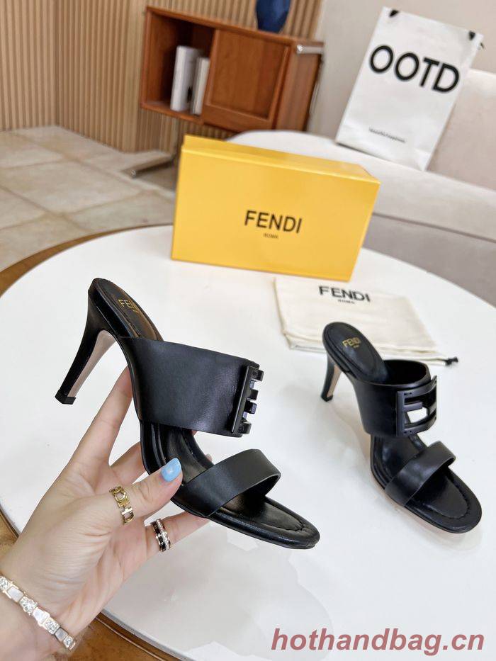 FENDI Shoes FDS00058 Heel 8CM