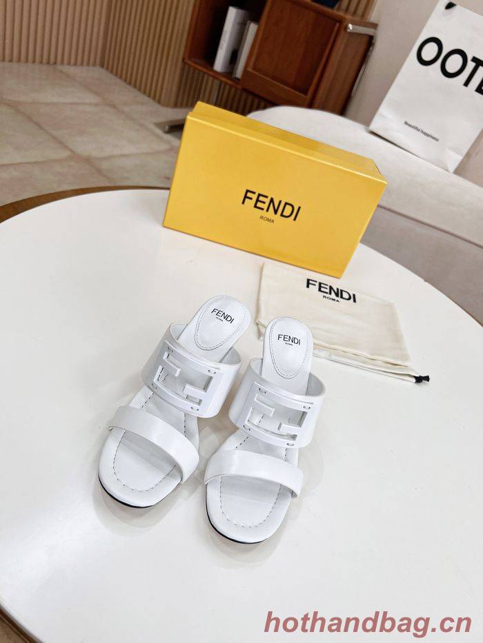 FENDI Shoes FDS00059 Heel 8CM