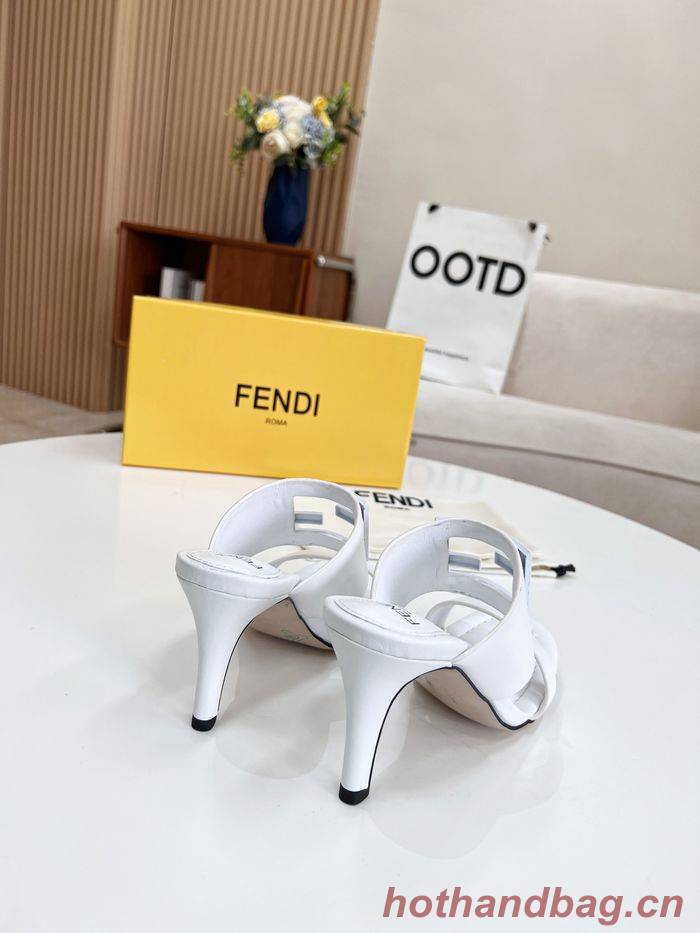 FENDI Shoes FDS00059 Heel 8CM