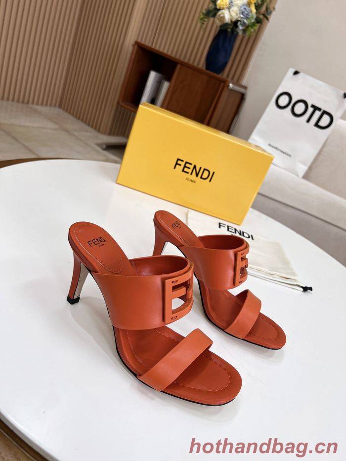 FENDI Shoes FDS00060 Heel 8CM