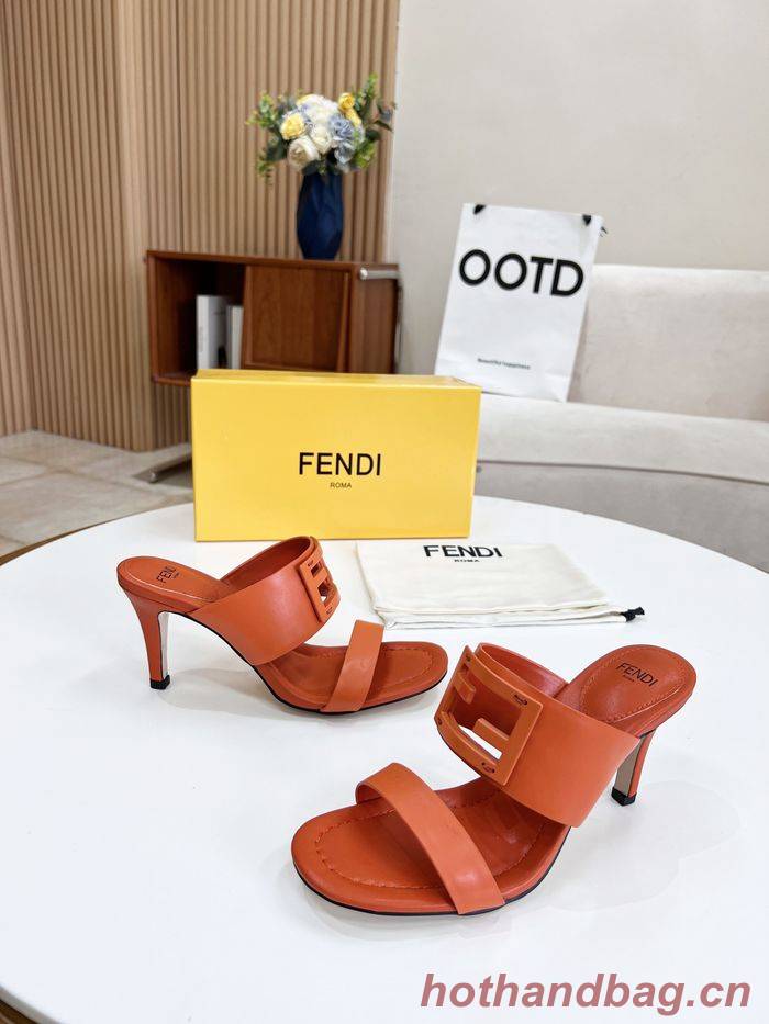 FENDI Shoes FDS00060 Heel 8CM