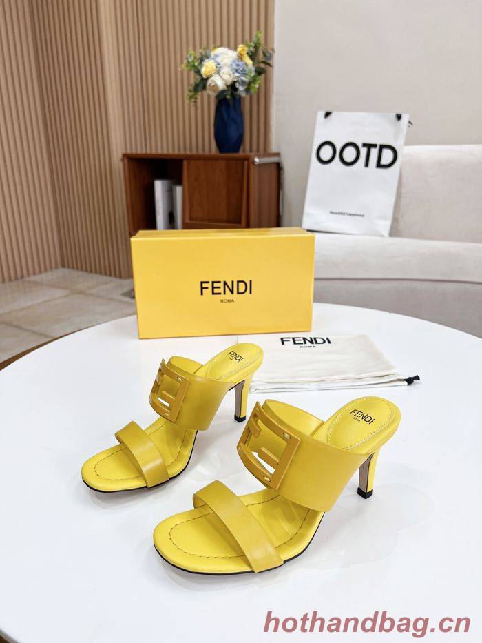 FENDI Shoes FDS00061 Heel 8CM