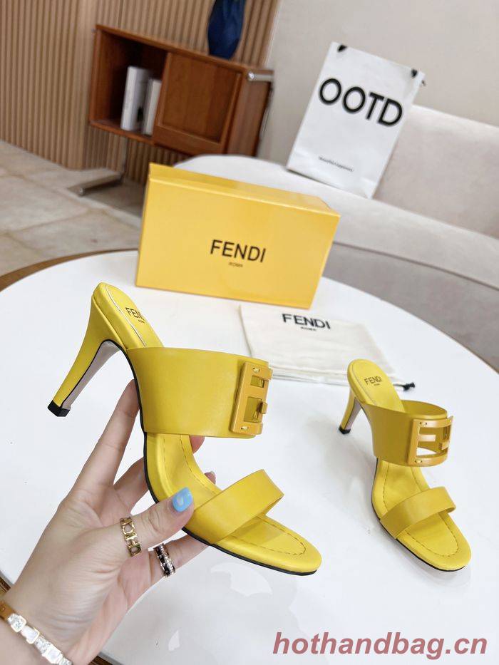 FENDI Shoes FDS00061 Heel 8CM