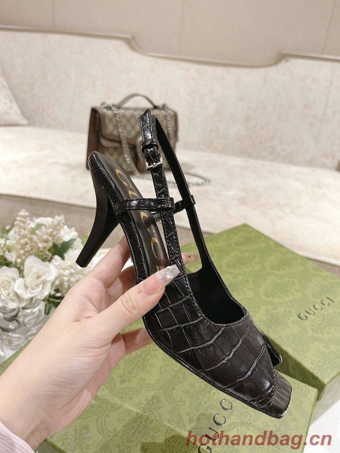 Gucci Shoes GUS00011 Heel 7.5CM