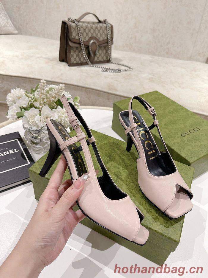 Gucci Shoes GUS00012 Heel 7.5CM