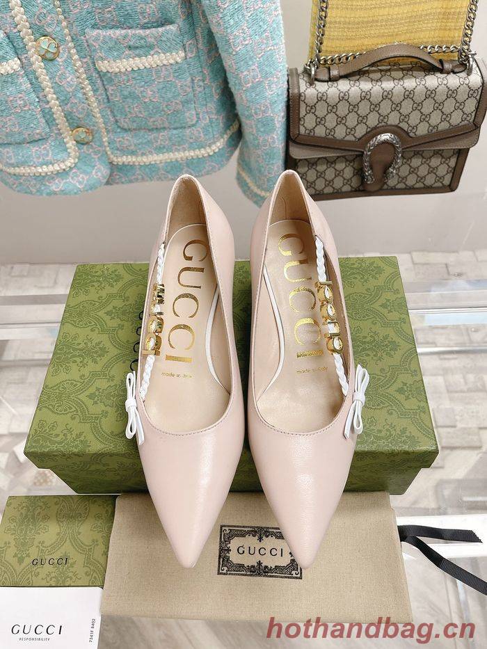 Gucci Shoes GUS00072 Heel 5CM