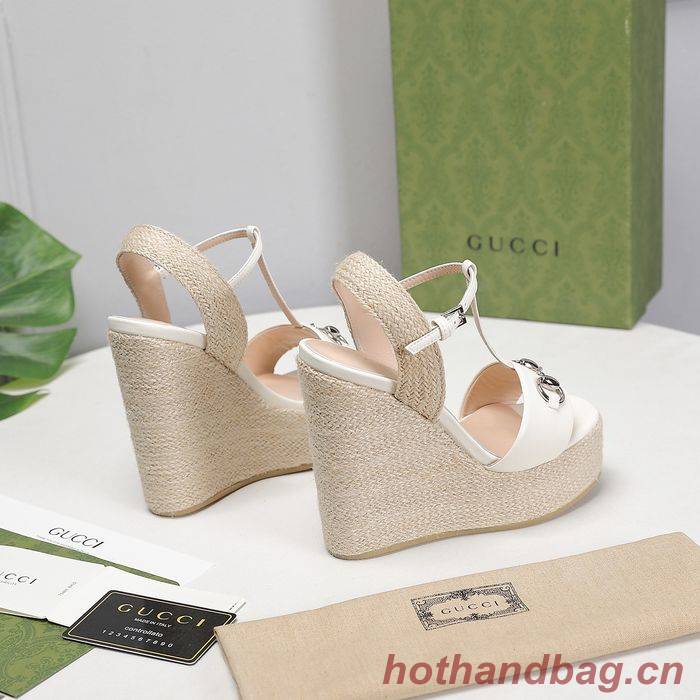 Gucci Shoes GUS00103 Heel 13CM