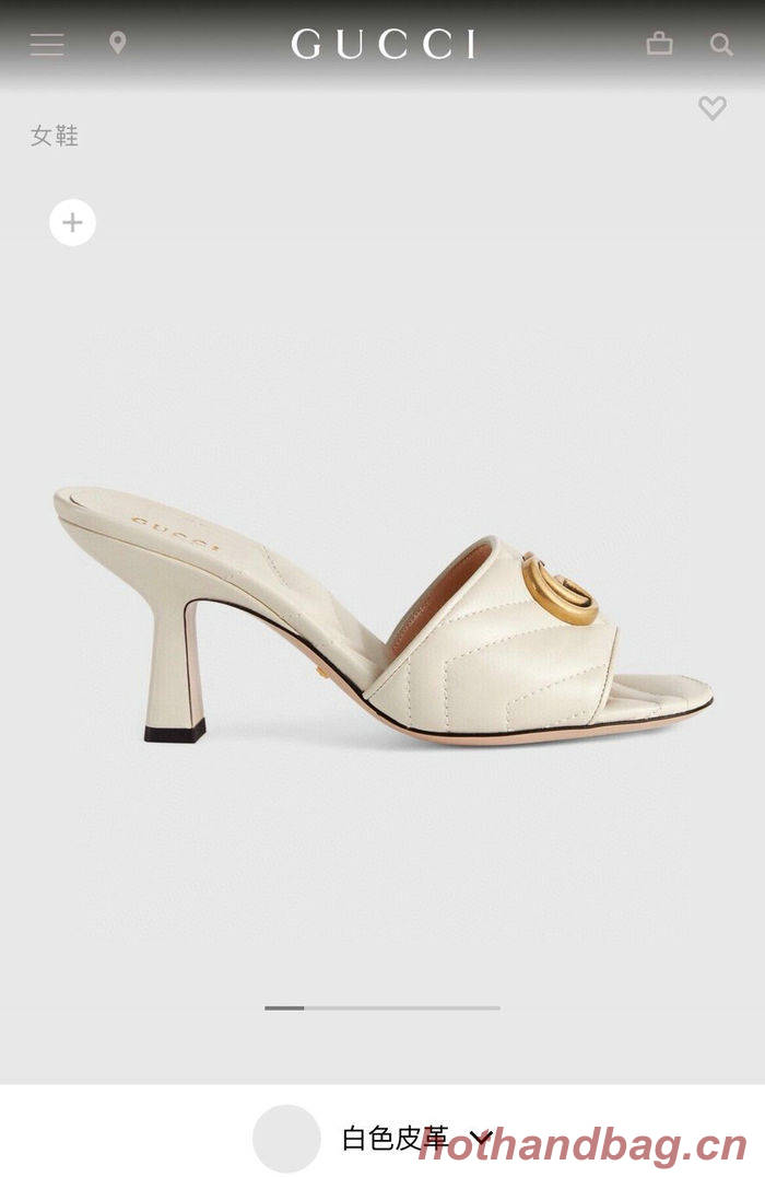 Gucci Shoes GUS00161 Heel 7.5CM