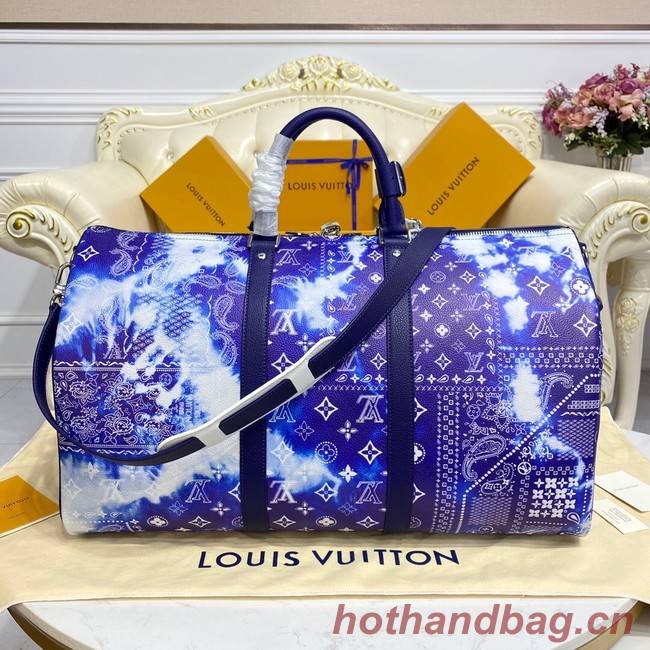 Louis Vuitton KEEPALL 50B M20558 Blue