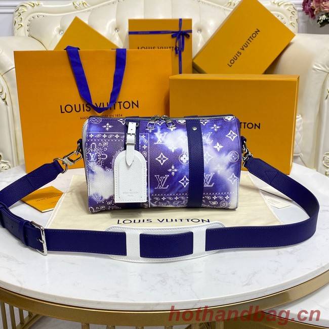 Louis vuitton CITY KEEPALL M20555 Blue