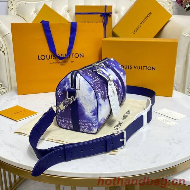 Louis vuitton CITY KEEPALL M20555 Blue