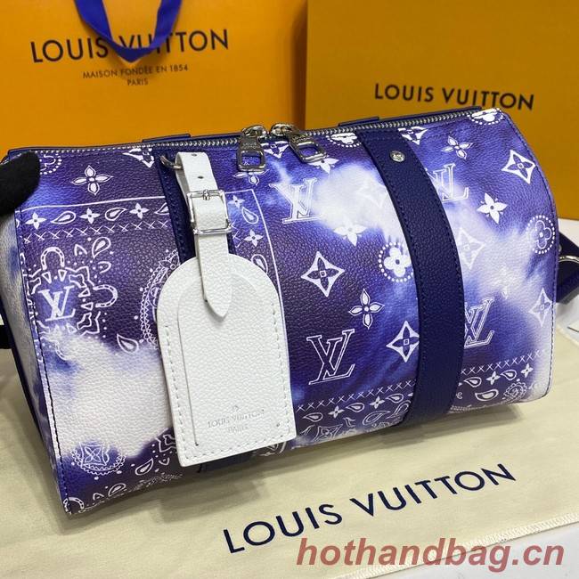 Louis vuitton CITY KEEPALL M20555 Blue