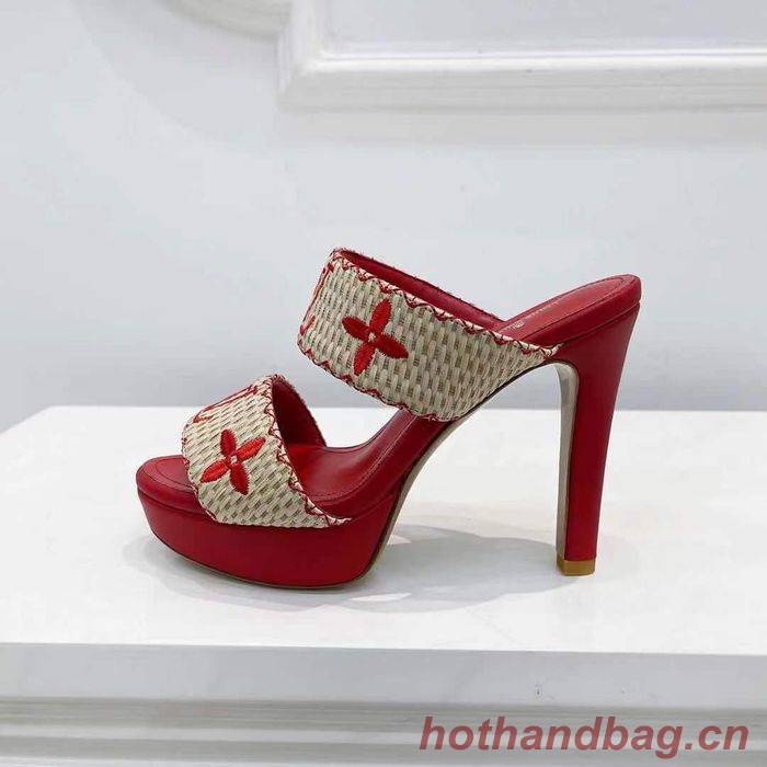 Louis Vuitton Shoes LVS00033 Heel 10.5CM