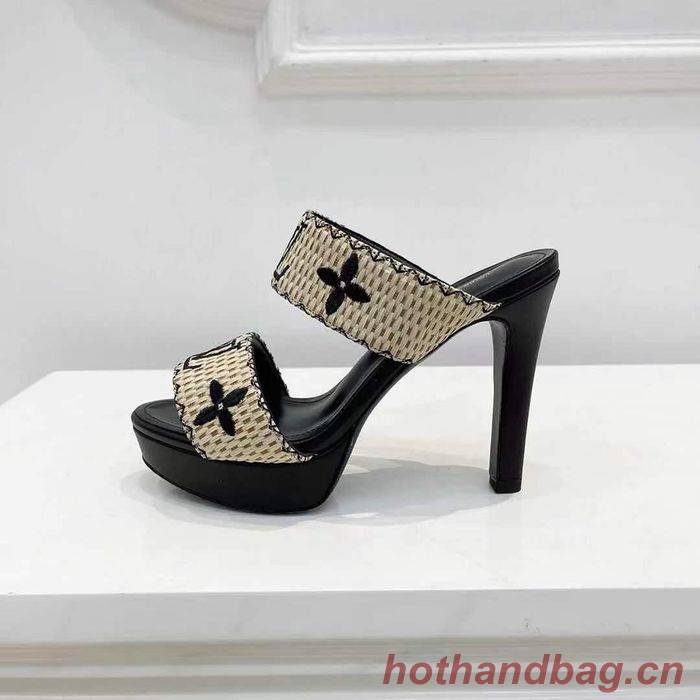 Louis Vuitton Shoes LVS00034 Heel 10.5CM