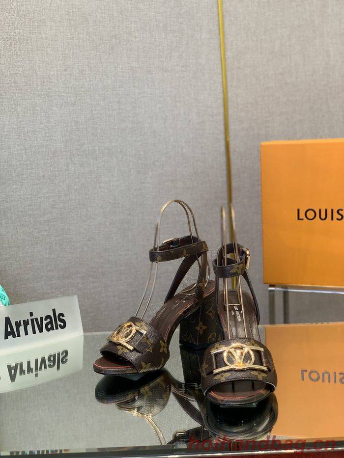 Louis Vuitton Shoes LVS00052 Heel 7.5CM