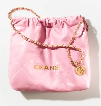 CHANEL 22 SMALL HANDBAG AS3260 pink