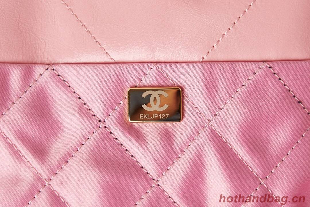 CHANEL 22 SMALL HANDBAG AS3260 pink