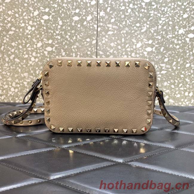 VALENTINO GARAVANI Calf leather bag 7719 apricot