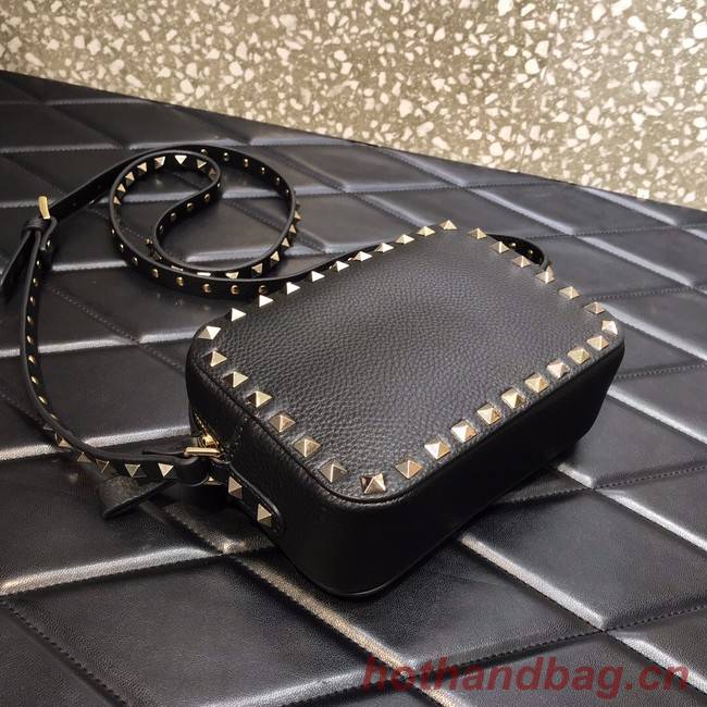 VALENTINO GARAVANI Calf leather bag 7719 black