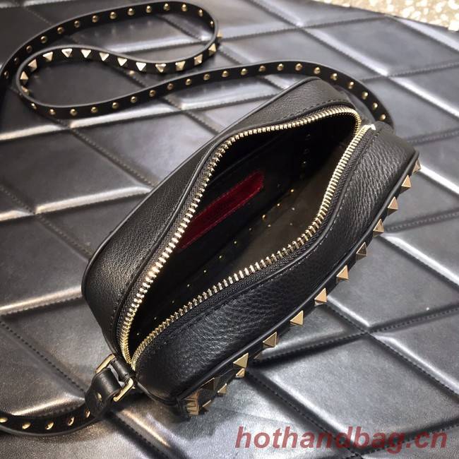 VALENTINO GARAVANI Calf leather bag 7719 black