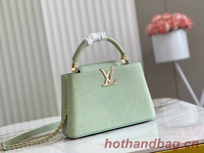 Louis Vuitton CAPUCINES BB M48865 light green