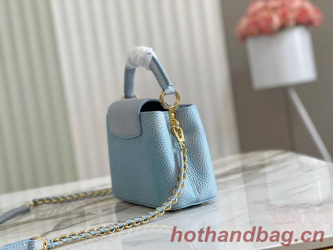 Louis Vuitton CAPUCINES MINI M81190 light blue