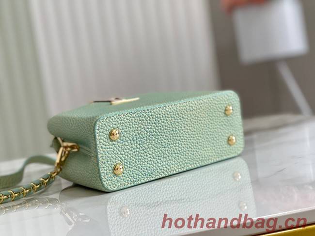 Louis Vuitton CAPUCINES MINI M81190 light green