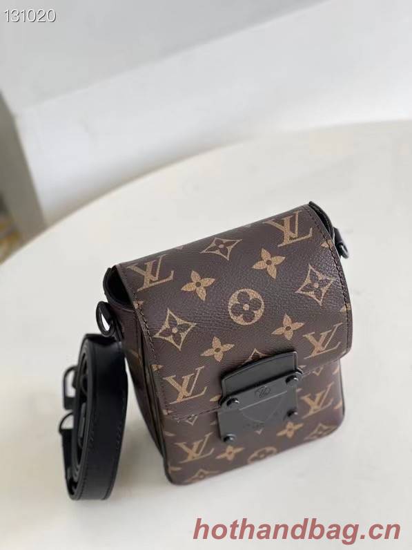 Louis Vuitton Monogram Canvas S-LOCK VERTICAL WEARABLE WALLET M81524 Black