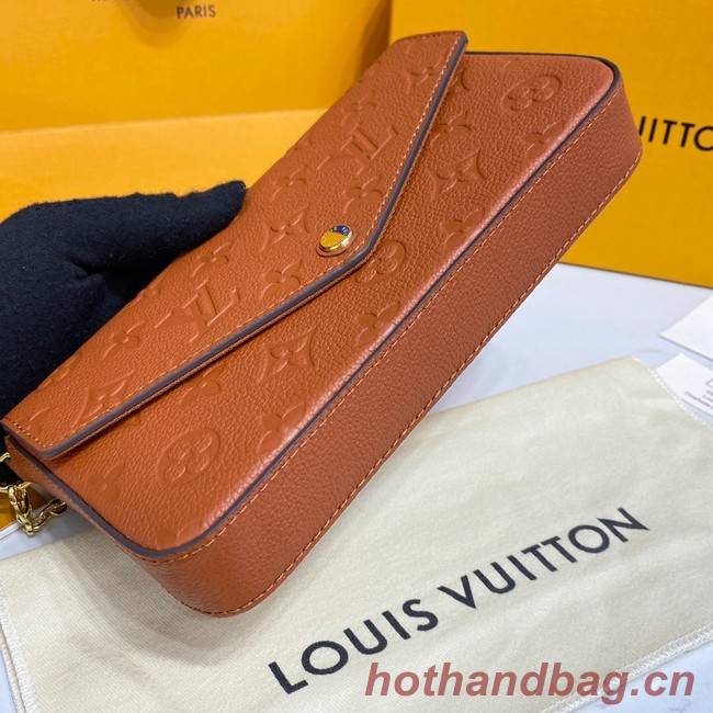 Louis Vuitton FELICIE POCHETTE M64064 Caramel