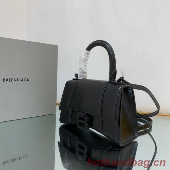 Balenciaga HOURGLASS SMALL TOP HANDLE BAG 59353 black