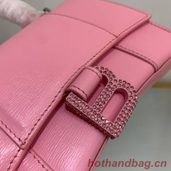 Balenciaga HOURGLASS SMALL TOP HANDLE BAG 59353 pink