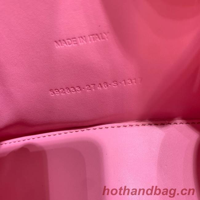 Balenciaga HOURGLASS SMALL TOP HANDLE BAG 59353 pink