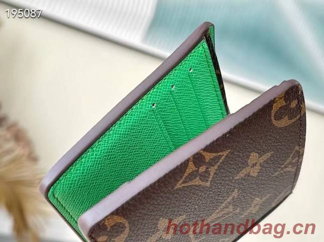 Louis Vuitton MULTIPLE WALLET M81357 green