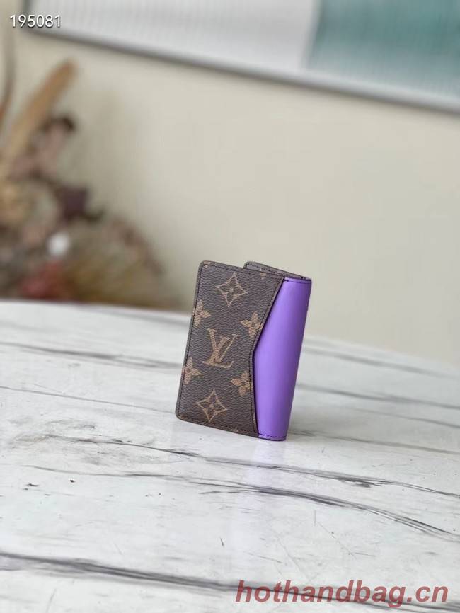 Louis Vuitton POCKET ORGANIZER M81535 purple