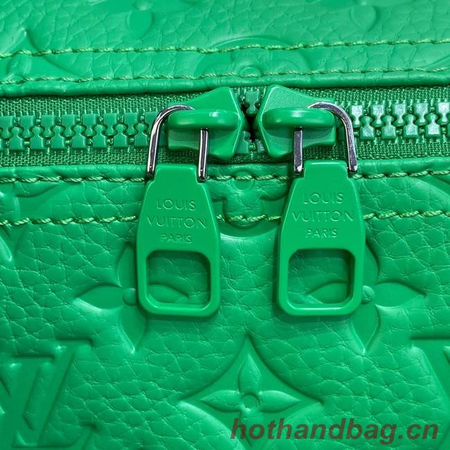 Louis Vuitton KEEPALL BANDOULIERE 50 M20963 green