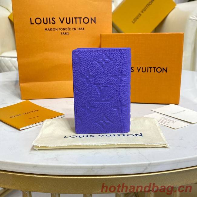 Louis Vuitton POCKET ORGANIZER M81541 Purple