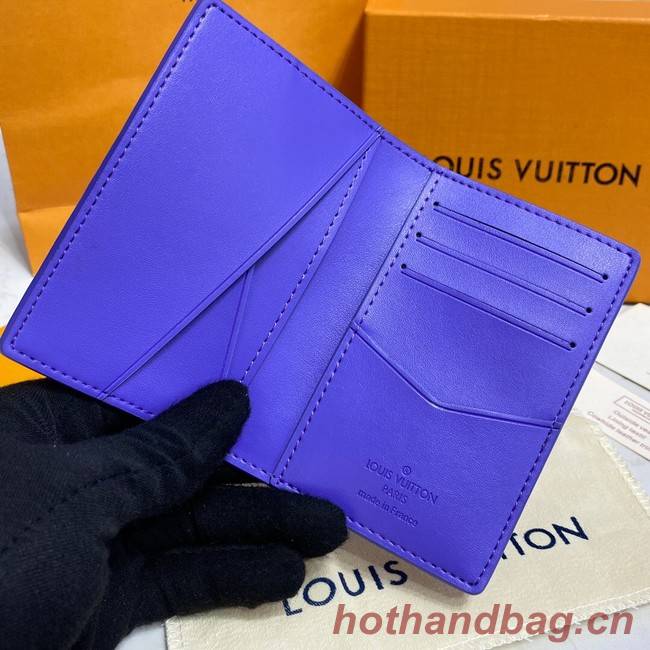 Louis Vuitton POCKET ORGANIZER M81541 Purple