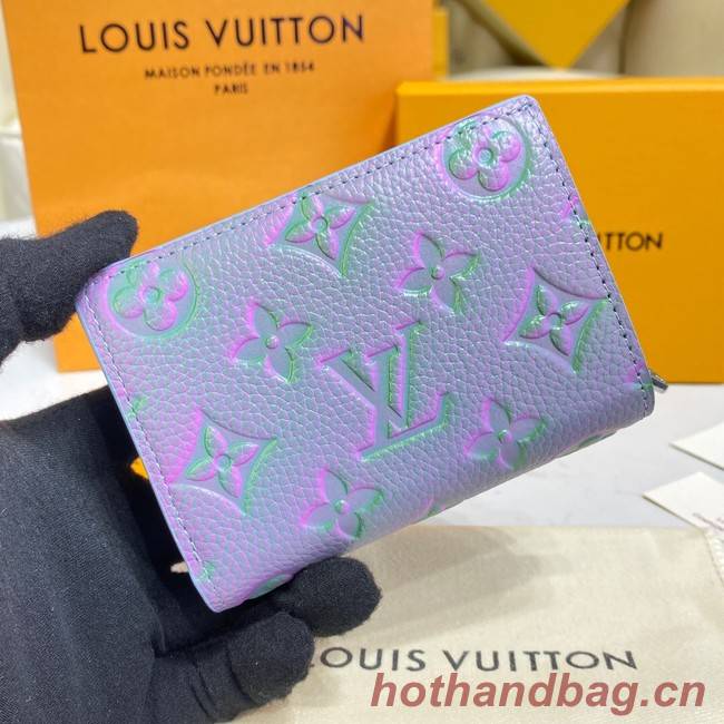 Louis Vuitton CLEA WALLET M81529 blue