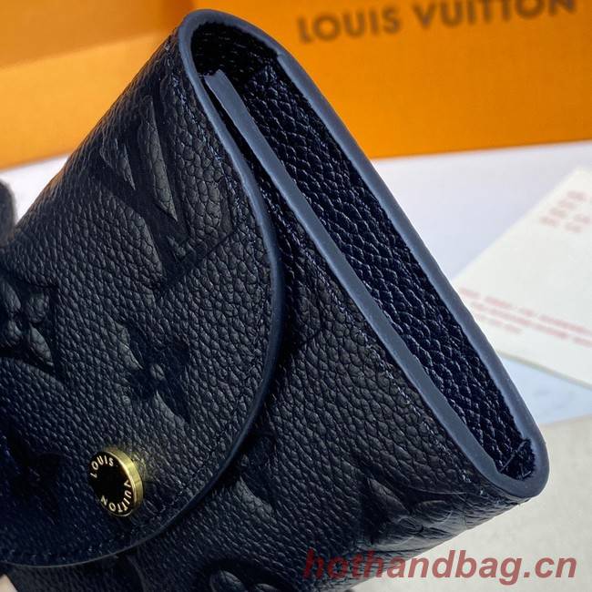 Louis Vuitton ROSALIE COIN PURSE M81520 black